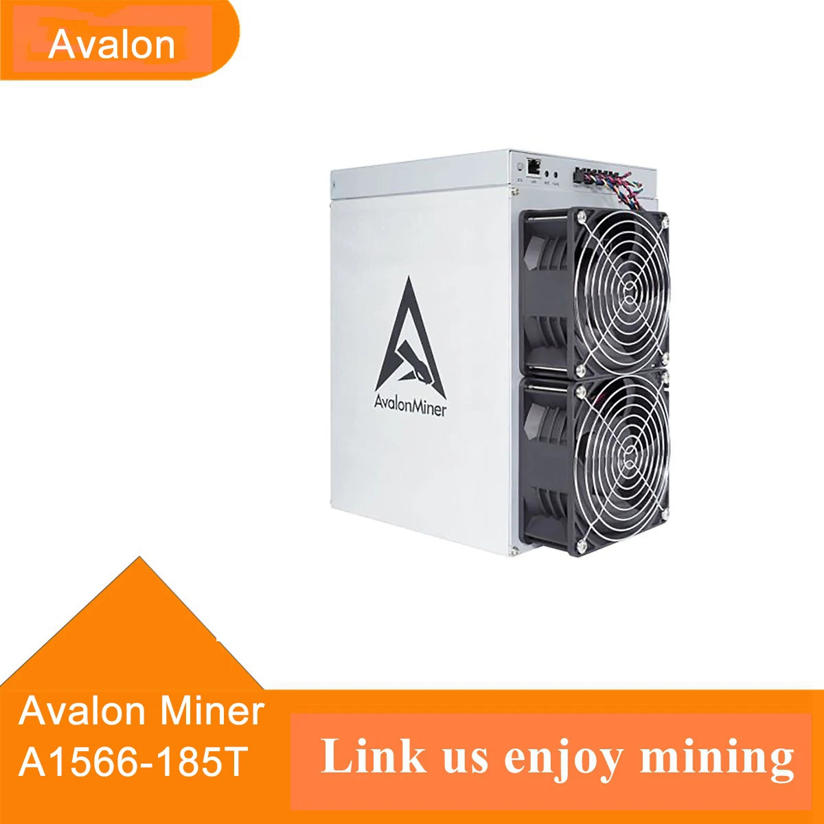 Canaan Avalon A1566 Bitcoin Miner (185Th/s) Mining Machine